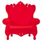 Sillón elegante de color Slide polietileno Queen Of Love hecho en Italia viadurini