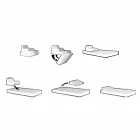 Sillón flotante Trona Luxury de diseño blanco, fabricado en Italia viadurini