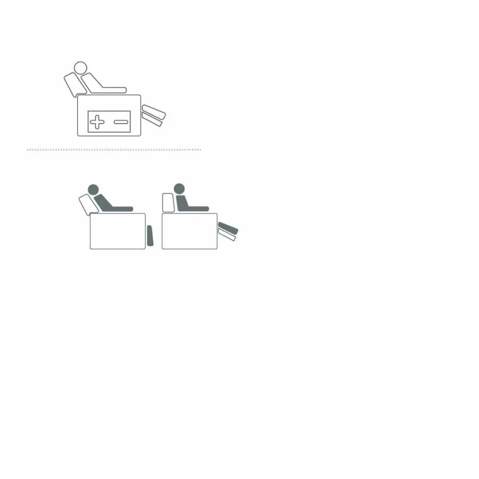 sillón giratorio 2 modernos motores de diseño realizados en Italia Cassia viadurini