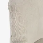 Sillón de Madera de Pino y Asiento Efecto Terciopelo Acabados Coste 4 - Molly viadurini