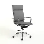 Sillón de Piel Sintética en 3 Acabados Diferentes - Neón viadurini