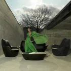 Sillón de polietileno para exterior Sabinas by Vondom, diseño moderno viadurini