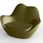 Sillón de polietileno para exterior Sabinas by Vondom, diseño moderno viadurini