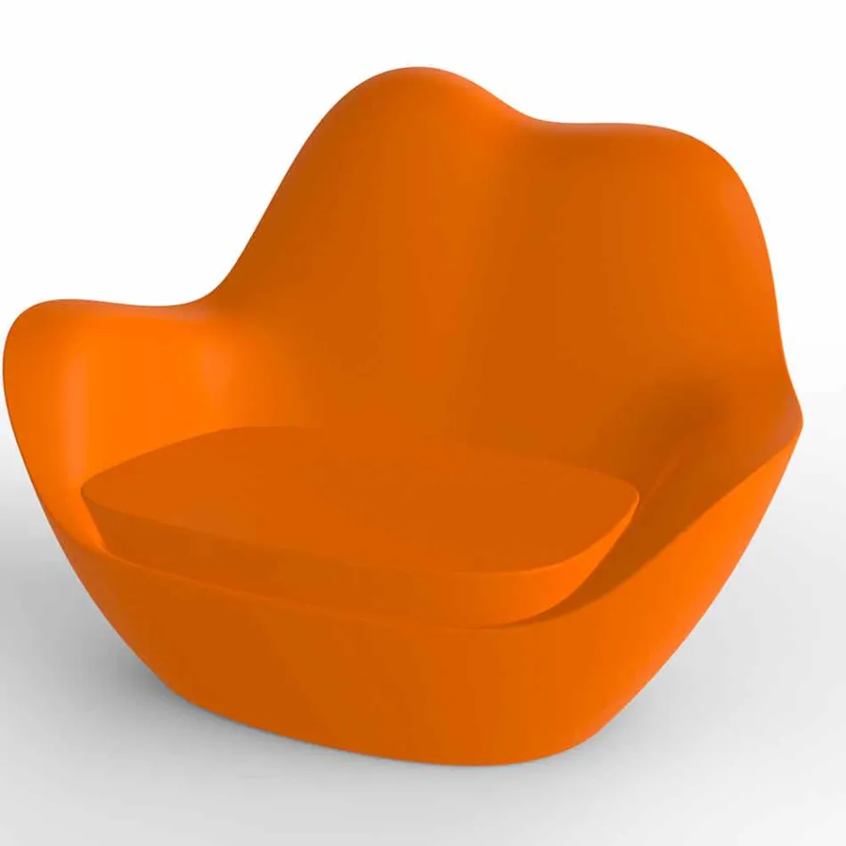Sillón de polietileno para exterior Sabinas by Vondom, diseño moderno viadurini