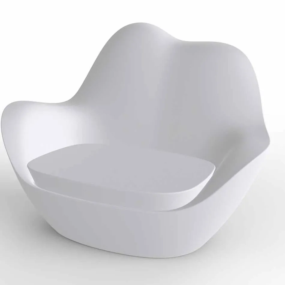 Sillón de polietileno para exterior Sabinas by Vondom, diseño moderno viadurini