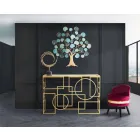 Sillón Mini Coloreado de Diseño Moderno en Madera y Tela - Koah viadurini