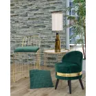 Sillón Mini Coloreado de Diseño Moderno en Madera y Tela - Koah viadurini