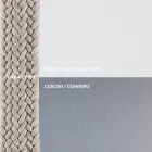 Sillón de exterior en acero Varios tamaños y cojines incluidos Made in Italy - Bronn viadurini