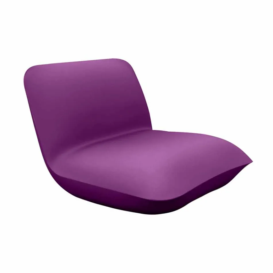 Sillón de jardín de polietileno Pillow by Vondom, diseño moderno viadurini
