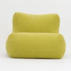 Sillón de jardín de tela color lima para exterior - Maestrale viadurini