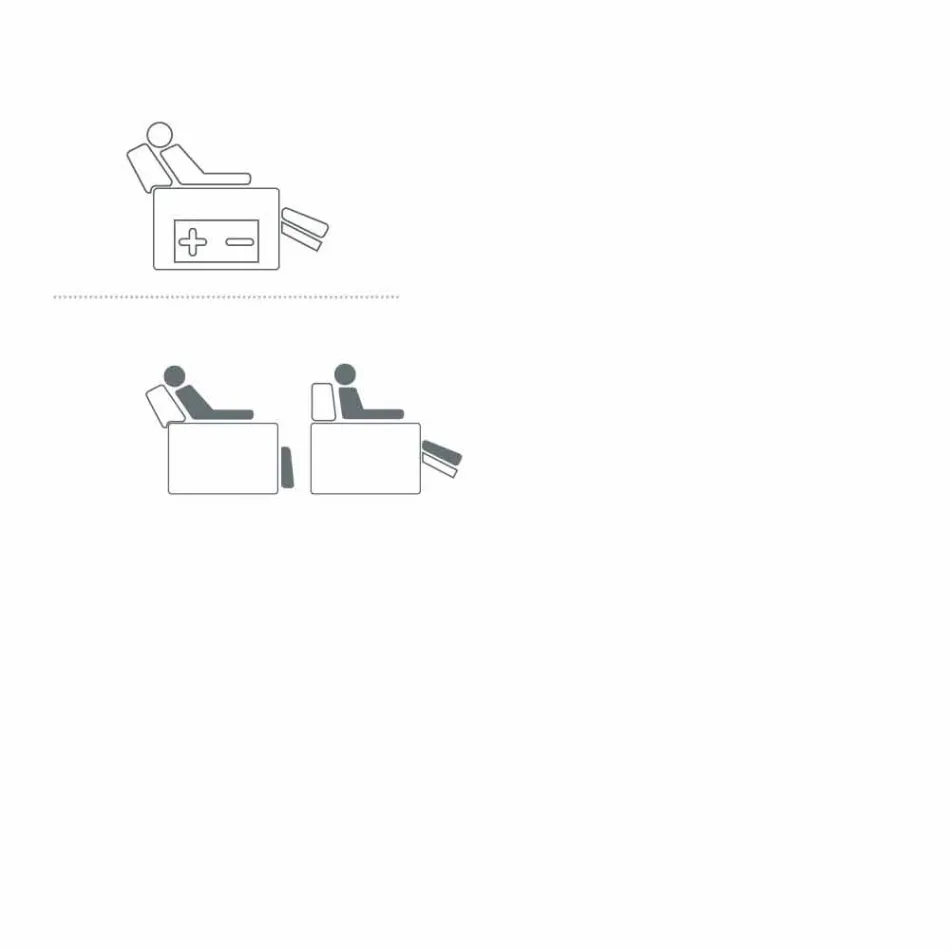 sillón giratorio motorizado relajante 2 motores de diseño italiano Bao viadurini