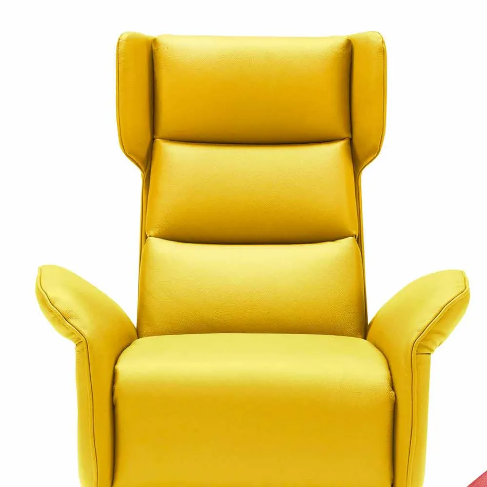 sillón giratorio motorizado relajante 2 motores de diseño italiano Bao viadurini