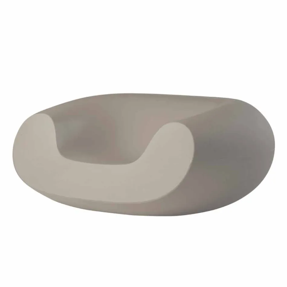 Sillón redondo de color Slide Chubby de diseño moderno hecho en Italia. viadurini