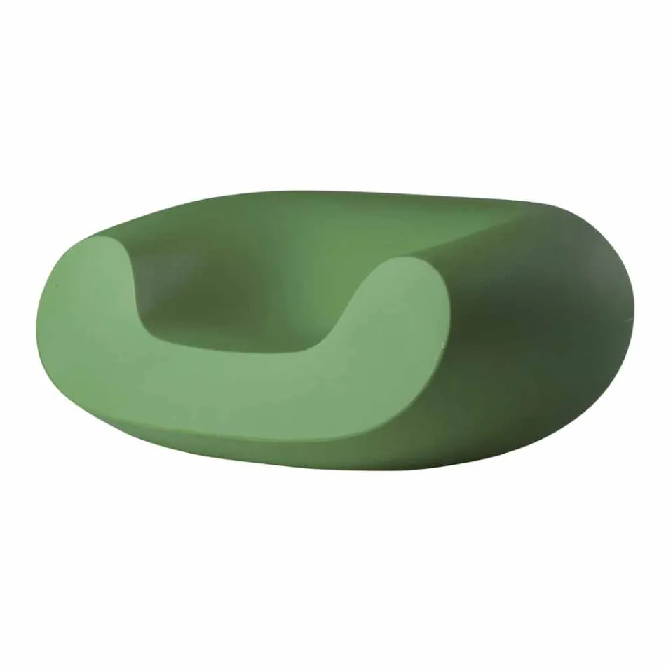 Sillón redondo de color Slide Chubby de diseño moderno hecho en Italia. viadurini