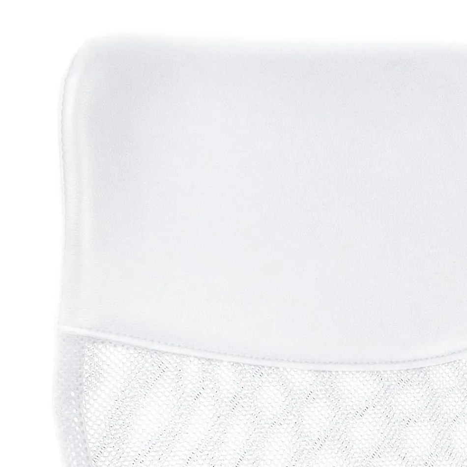 Silla de oficina Reposabrazos y reposacabezas de acero y tela de malla - Cerreto viadurini