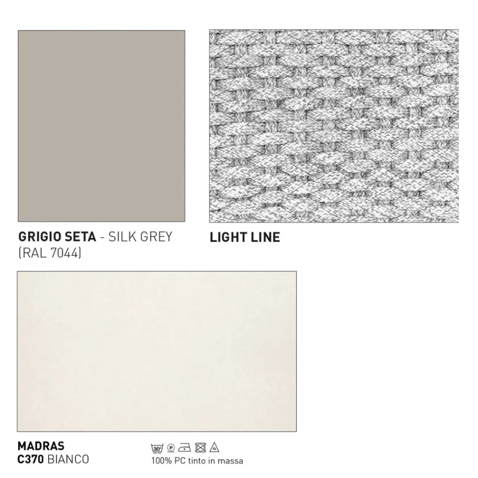 Sillón de exterior con cojín de asiento Made in Italy - Noss by Varaschin viadurini