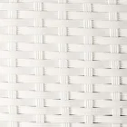 Silla apilable para exterior de aluminio recubierto de mimbre - Bruma viadurini