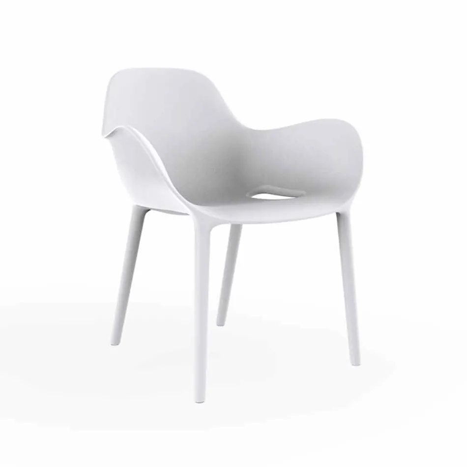 Sillón exterior Sabinas Vondom, polipropileno y fibra de vidrio. viadurini