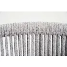 Sillón de jardín apilable de aluminio y tela - Smart By Varaschin viadurini