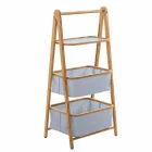 Accesorios de baño de diseño en tejido vercelli y bambú. viadurini