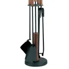 Portaherramientas con 4 accesorios en metal o acero Made in Italy - Papaya viadurini