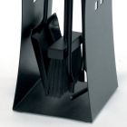 Portaherramientas de líneas modernas en metal y 4 herramientas made in Italy - Maiko viadurini