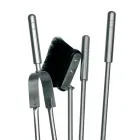 Portaherramientas para chimenea con 4 herramientas incluidas Made in Italy - Merlo viadurini