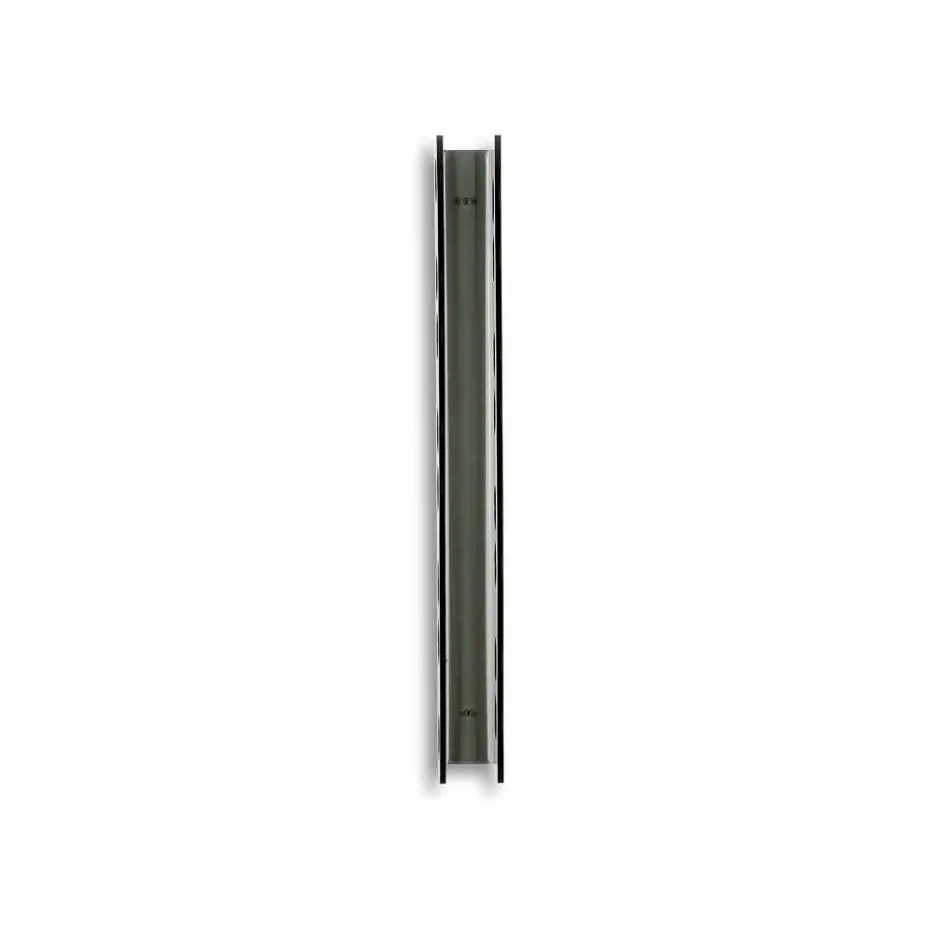 Lámpara de pared para bebé pequeña ahumada L6xH60xP11cm, diseño moderno viadurini