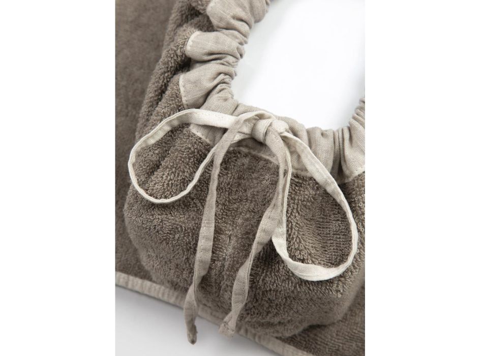 Portapañuelos de esponja de algodón de diseño de lujo italiano, 2 piezas - Clinix viadurini