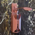 Jabonera de pared en acero chapado en oro y 7 acabados de lujo italianos - Aleida viadurini
