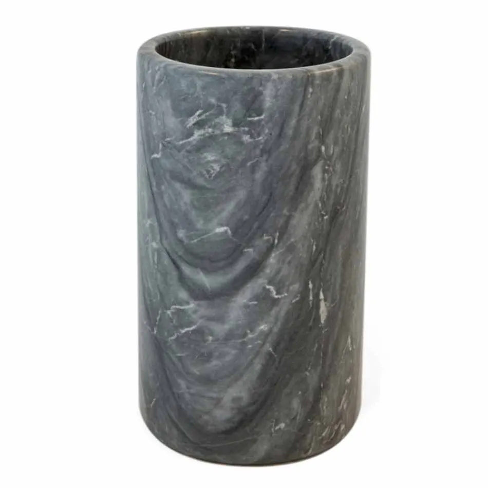 Portaherramientas de cocina en mármol blanco gris o negro Made in Italy - Tulvio viadurini