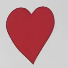 Cesto de ropa de cuero contemporáneo hecho en Italia Adele, inserción de corazón viadurini