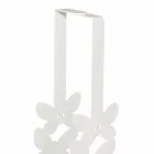 Portavasos doble en hierro blanco, beige o marfil Hecho en Italia - Leiden viadurini