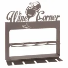 Portabotellas hecho a mano en hierro precioso Made in Italy - Maste viadurini