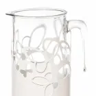 Porta botella moderno en hierro blanco, beige o marfil hecho en Italia - Leiden viadurini