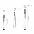 Candelero moderno de madera maciza de pino con detalles de colores - Candor viadurini