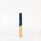 Candelero moderno de madera maciza de pino con detalles de colores - Candor viadurini