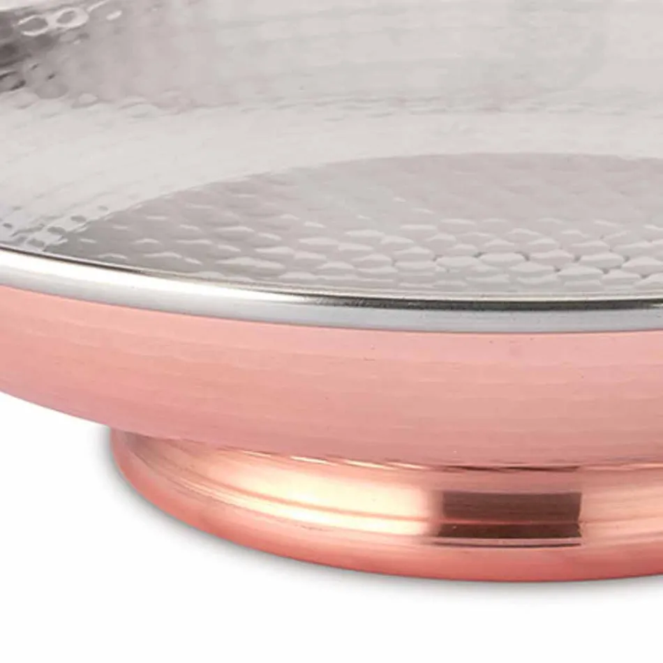 Mesa de diseño Frutero Centro de mesa de cobre batido a mano 28 cm - Terraemare viadurini