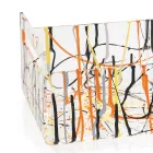 Frutero moderno de plexiglás de colores Made in Italy - Multifruits viadurini