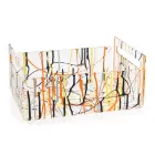 Frutero moderno de plexiglás de colores Made in Italy - Multifruits viadurini