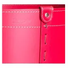 Soporte de tronco cilíndrico en cuero regenerado con ruedas Tonda Firestyle viadurini