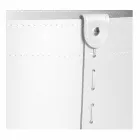 Soporte de tronco cilíndrico en cuero regenerado con ruedas Tonda Firestyle viadurini