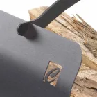 Porta registro de acero con mango de alta calidad hecho en Italia - Luna 2020 viadurini