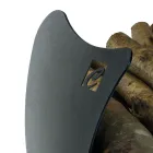 Porta leña interior en acero pintado Made in Italy - Leopoldo viadurini