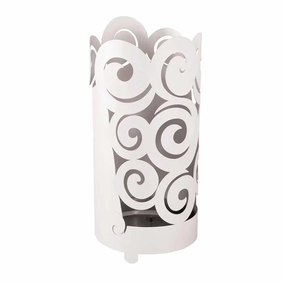 Paragüero de diseño moderno en hierro coloreado hecho en Italia - Astolfo viadurini