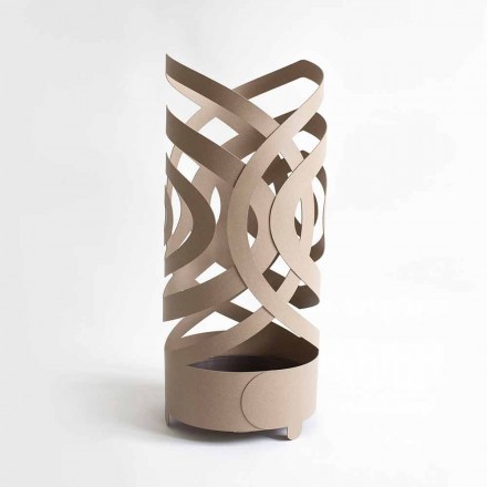 Paragüero de diseño moderno en hierro coloreado hecho en Italia - Olfeo viadurini
