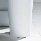 Paragüero en cuero regenerado de diseño artesanal Pluvia. viadurini