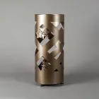 Paragüero en hierro coloreado de diseño moderno Made in Italy - Enrica viadurini