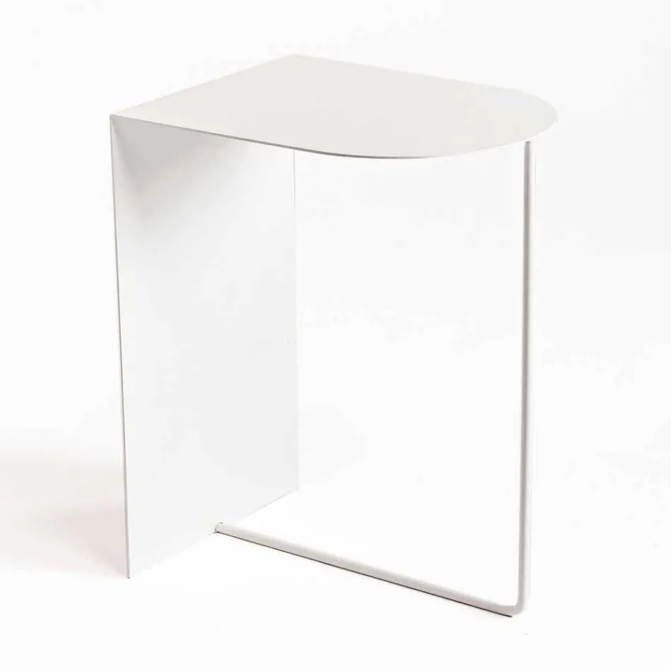 Revistero de suelo moderno en acero coloreado Made in Italy - Marinella viadurini