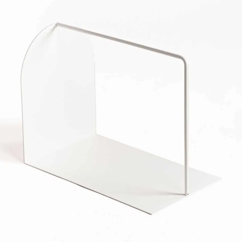 Revistero de suelo moderno en acero coloreado Made in Italy - Marinella viadurini